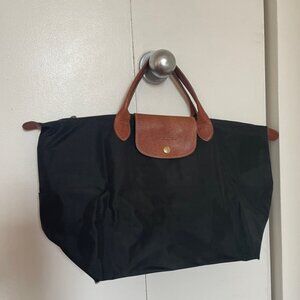Black Longchamps Tote Bag